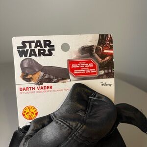 Small Dog Darth Vader Halloween costume Star Wars